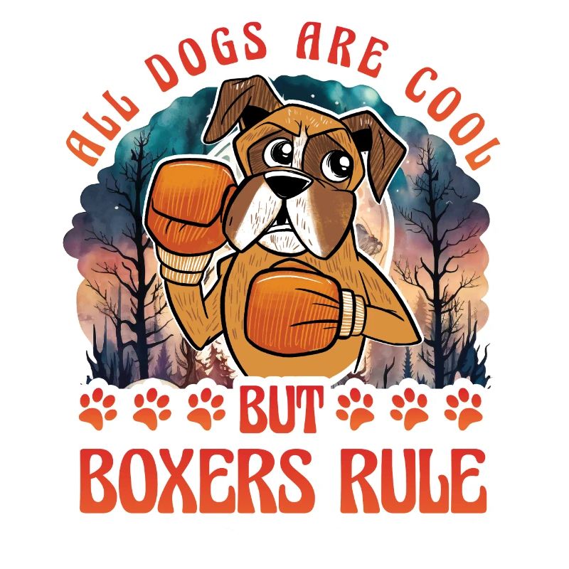 Tous les chiens sont cool mais les boxeurs règnent