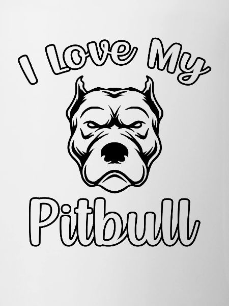 J’adore mon pitbull