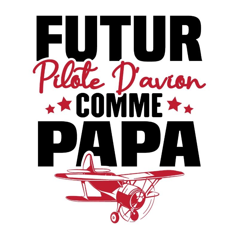 Futur Pilote d'avion comme Papa