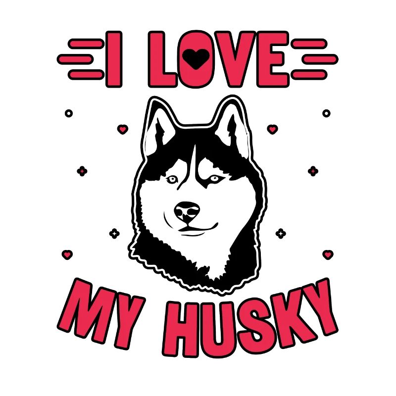 J’aime mon husky