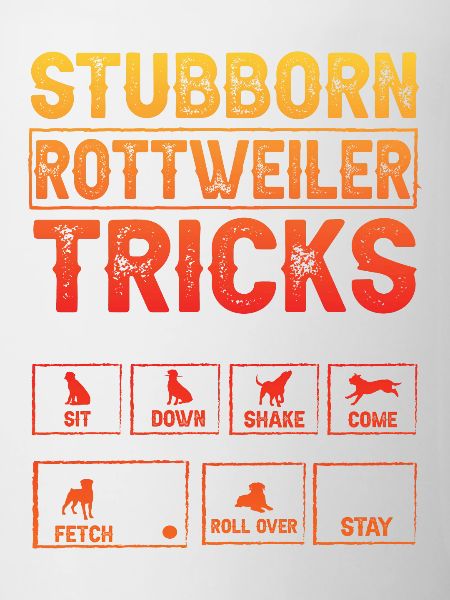 Stubborn Rottweiler Tricks
