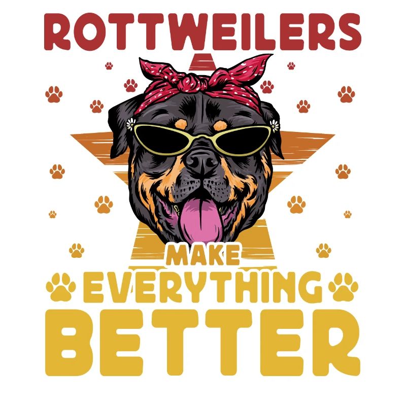 Les rottweilers améliorent tout