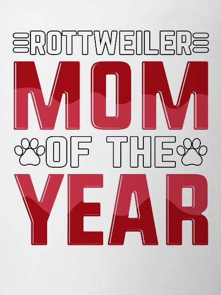 Maman de l’année Rottweiler