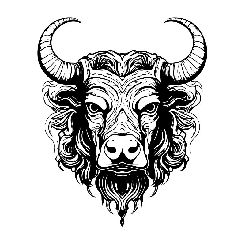 Toro Toro testa Toro Simbolo del Toro