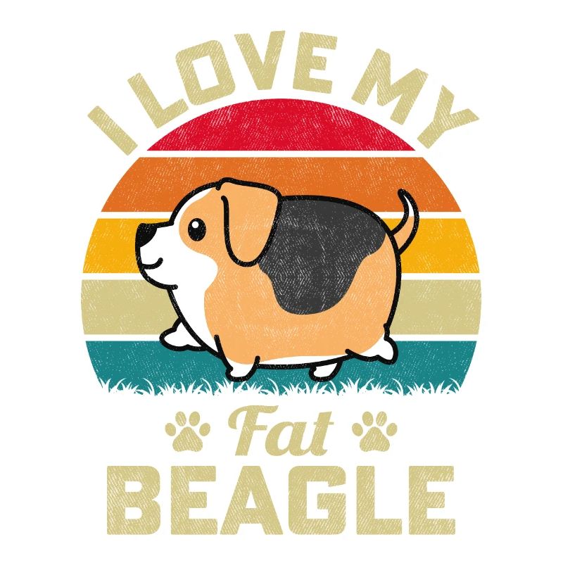 J’aime mon gros Beagle