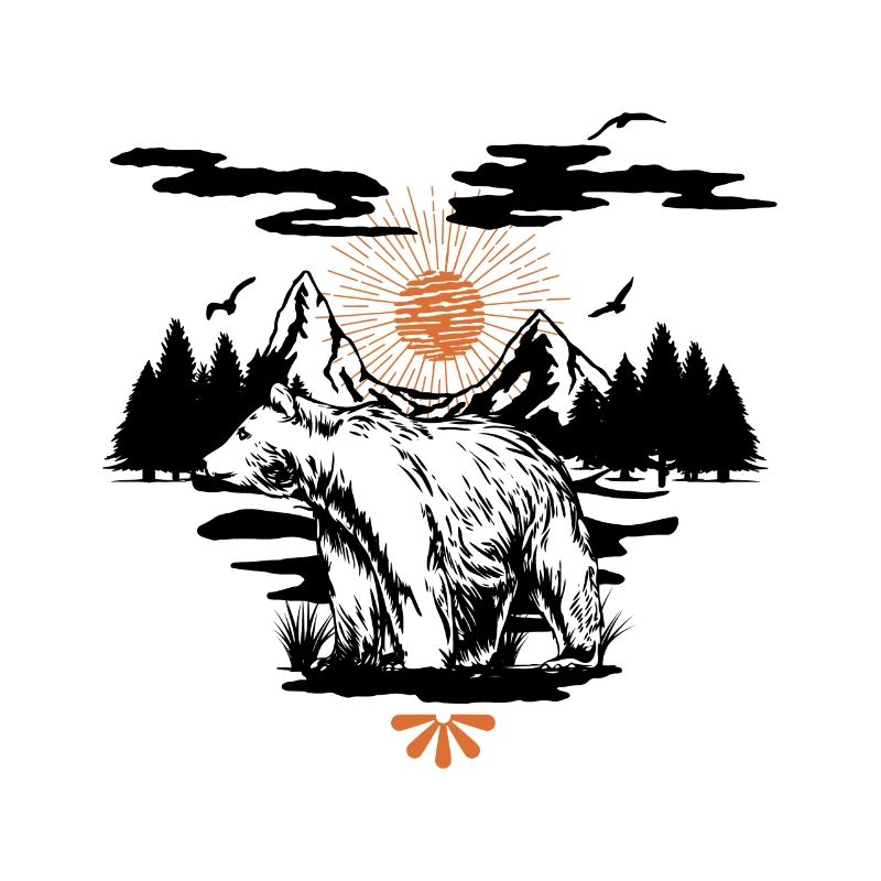 Bear in nature