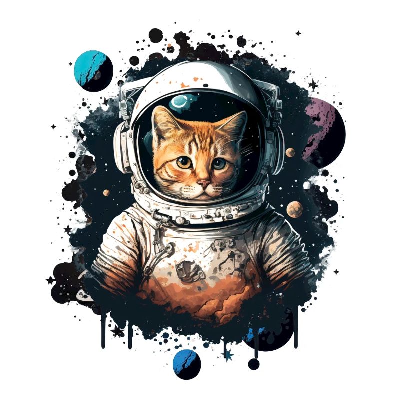 Chat astronaute