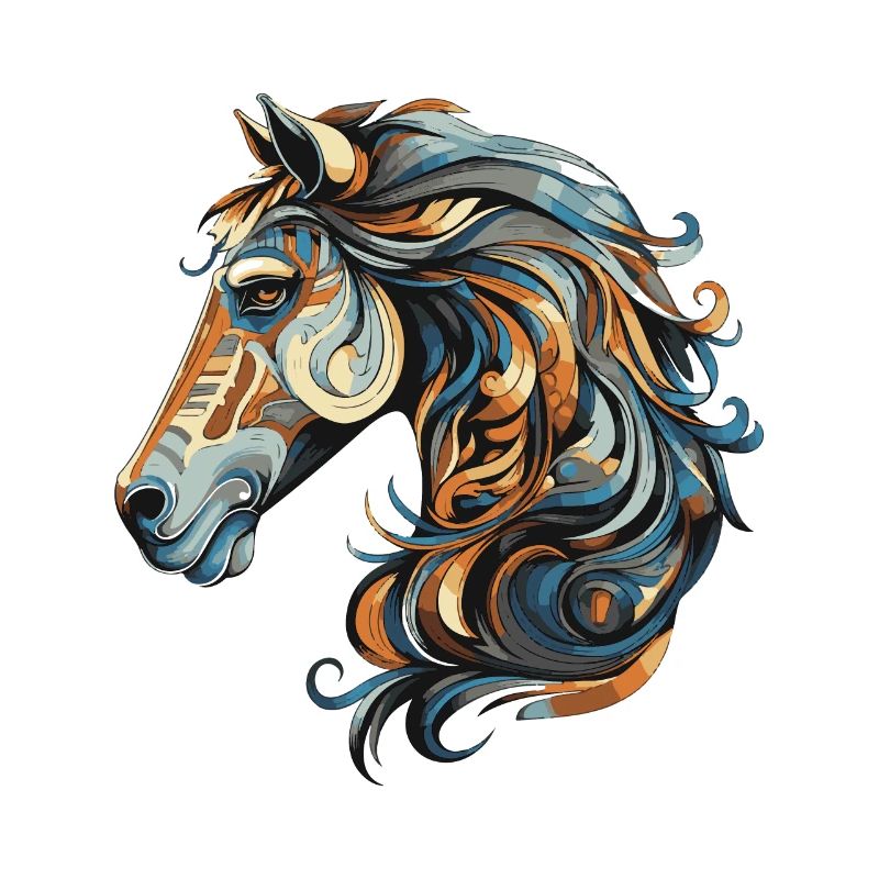 Portrait de cheval