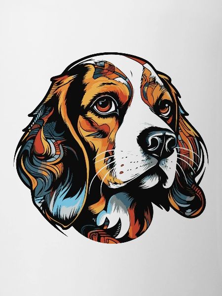 Beagle Dog Portrait