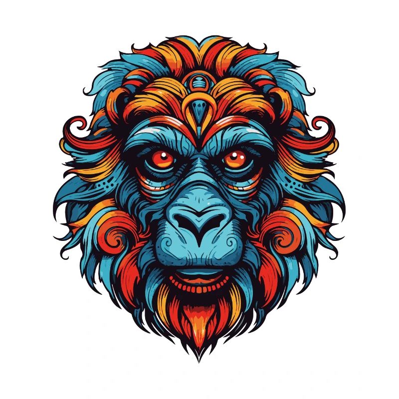 Monkey Portrait