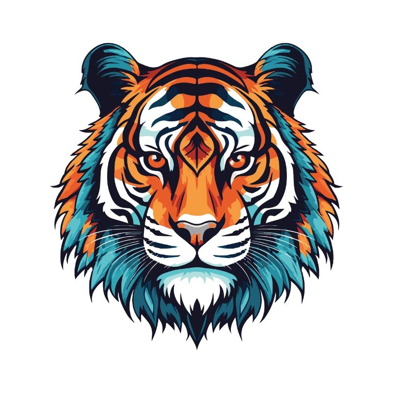 Portrait de tigre