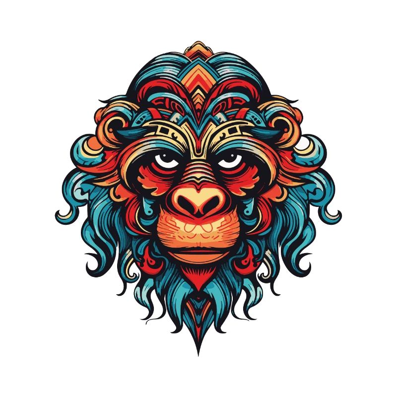 Monkey Portrait