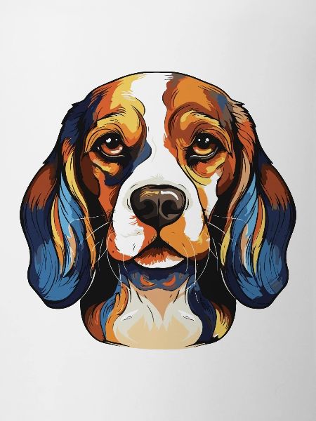 Beagle Hund Portrait