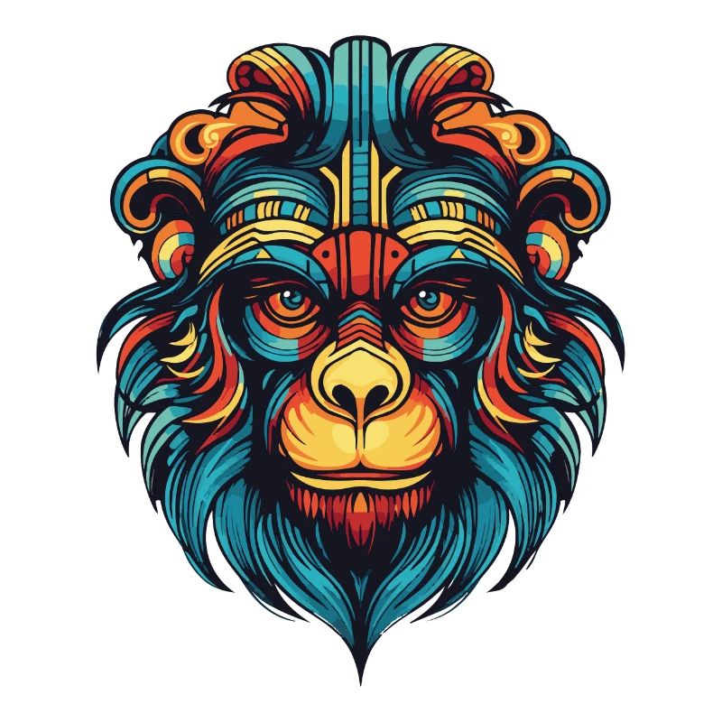 Monkey Portrait