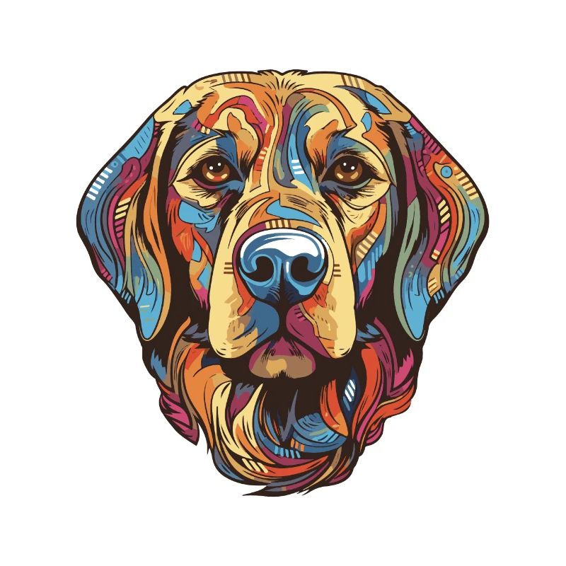 Portrait de chien Labrador