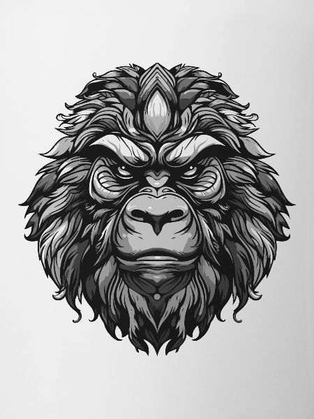 Gorilla Portrait Animal