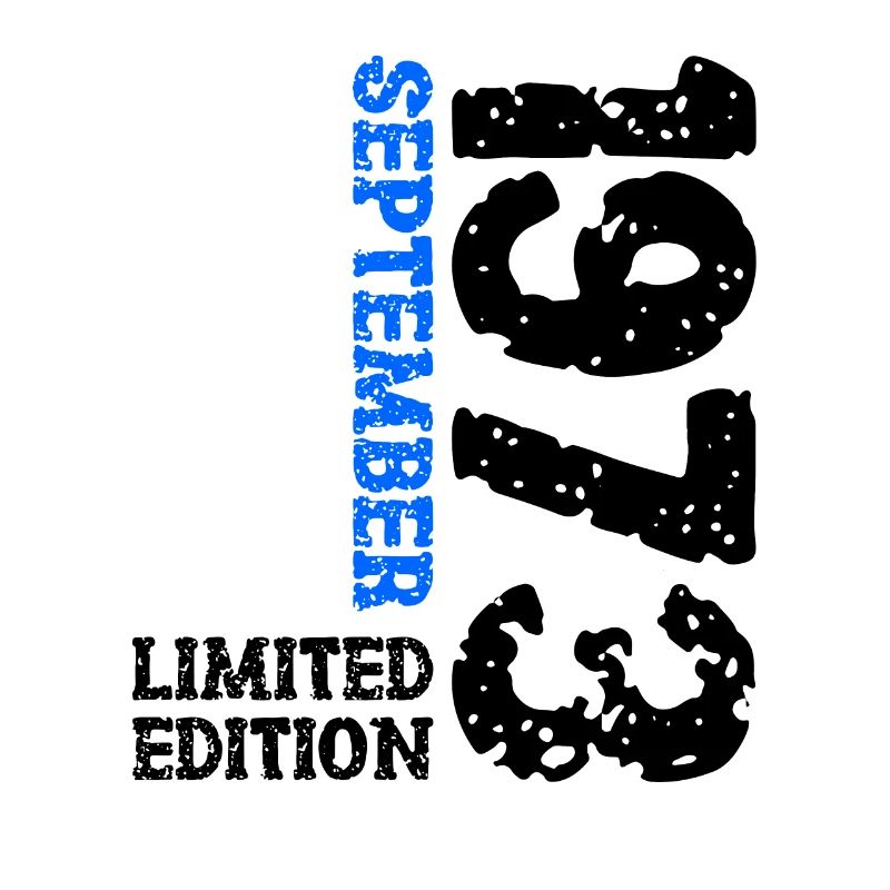 1973 Septembre Édition Limitée 50th Birthday Deco