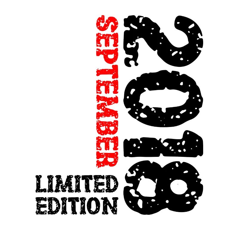 2018 Septembre Edition Limitée 5ème Décoration Anniversaire