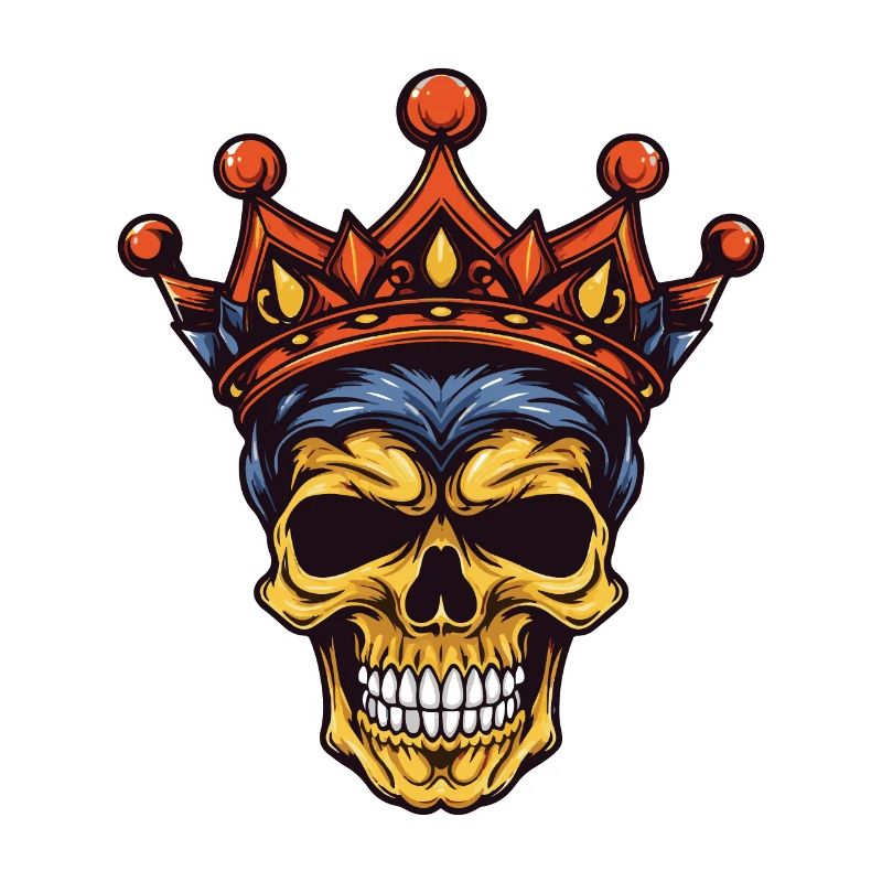 Skull King Crown
