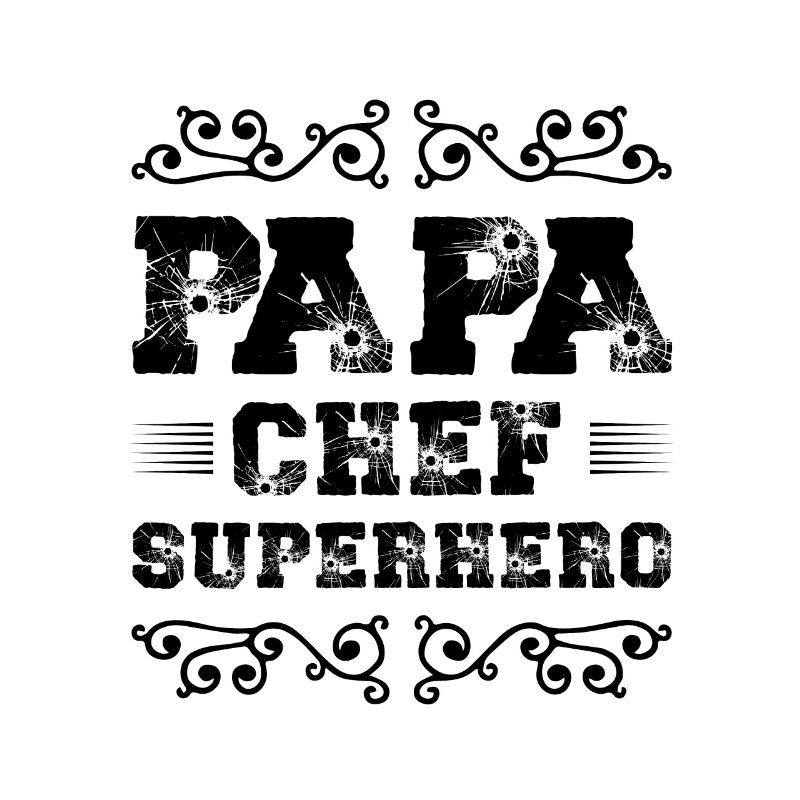 Papa Chef Superheld Dad