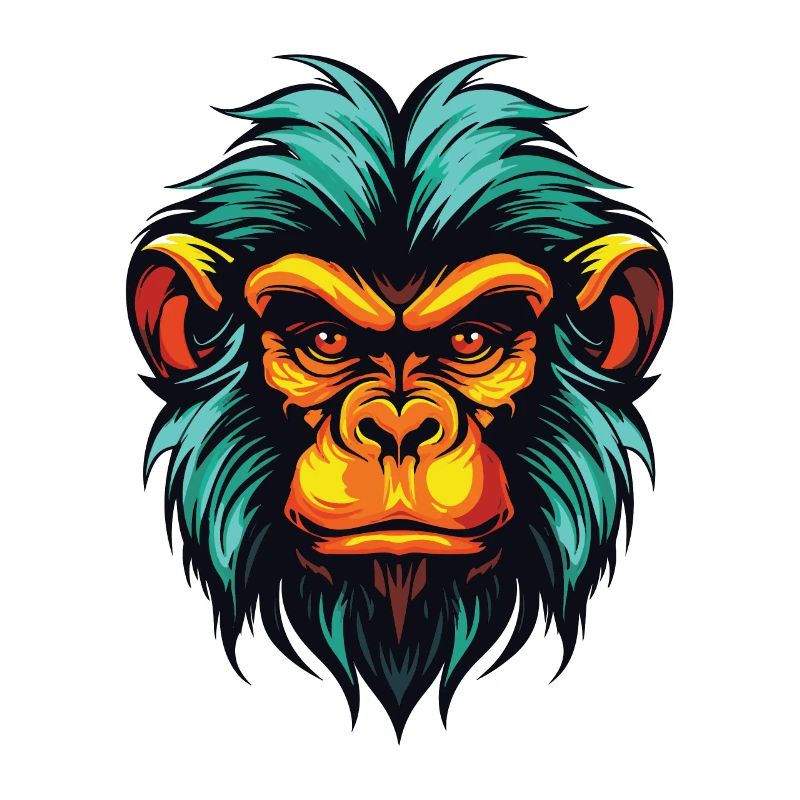 Tête de singe