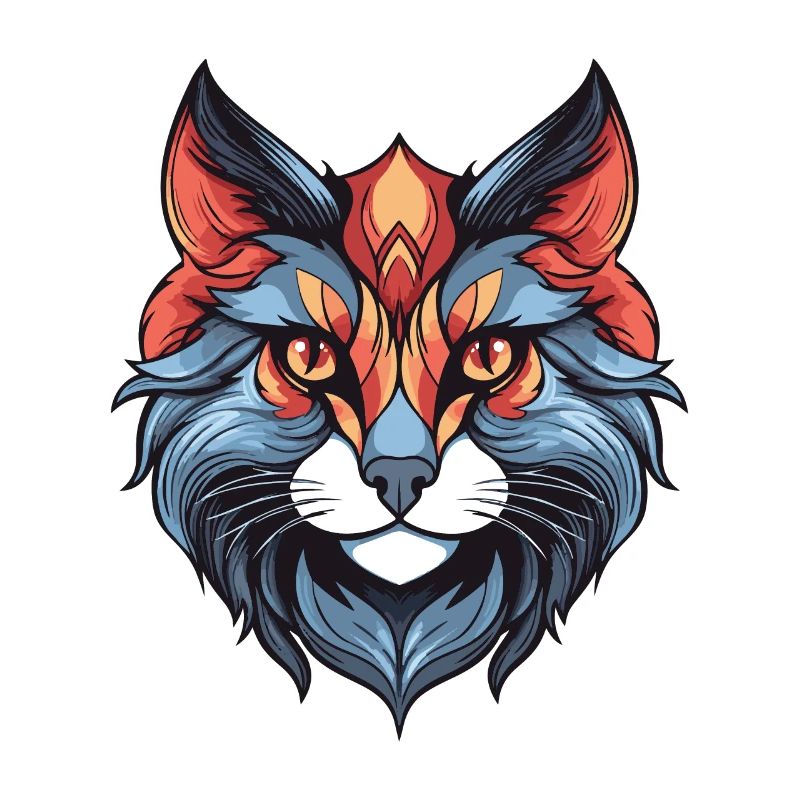 Katze Symbol Kopf