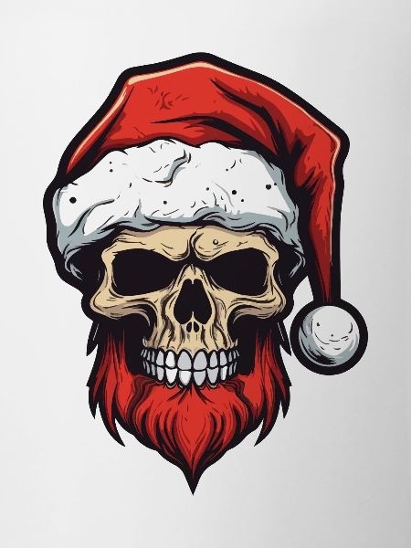 Santa Claus Skull