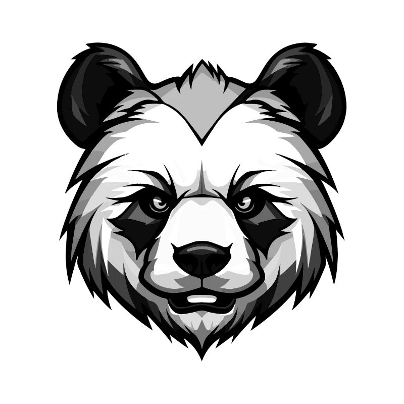 Panda Kopf