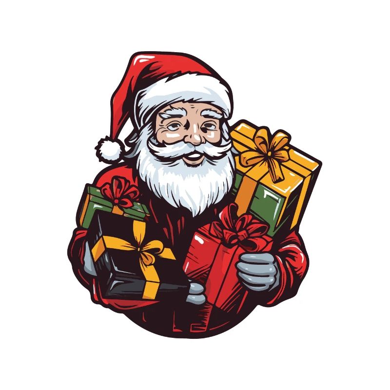 Weihnachtsmann Geschenke