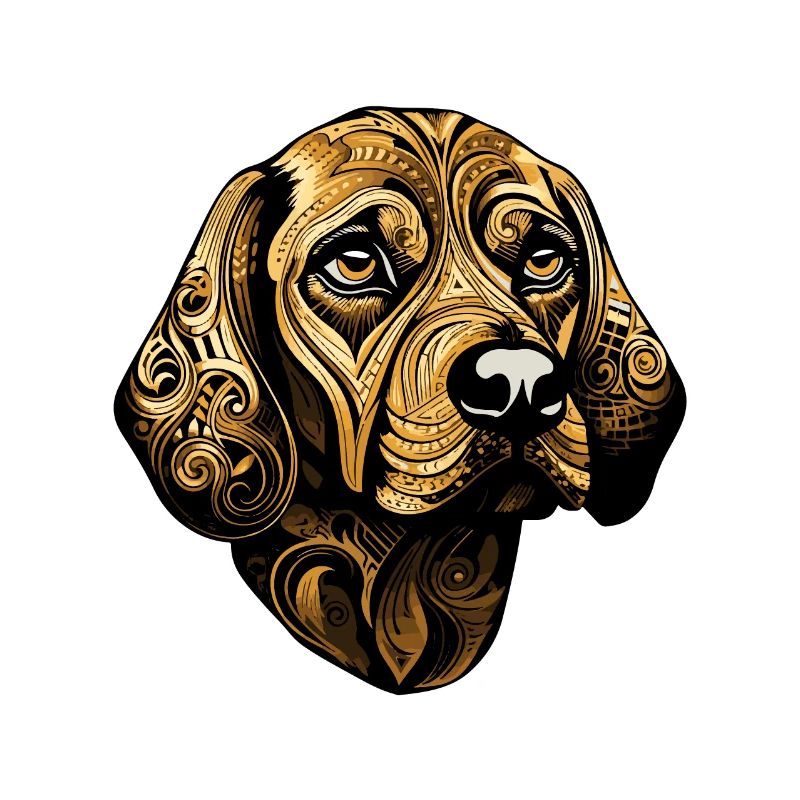 Beagle Hund Kopf Tier