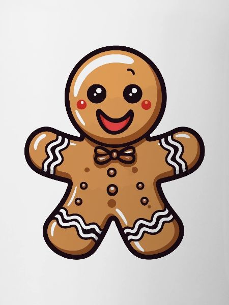 Christmas Gingerbread Biscuit Baking