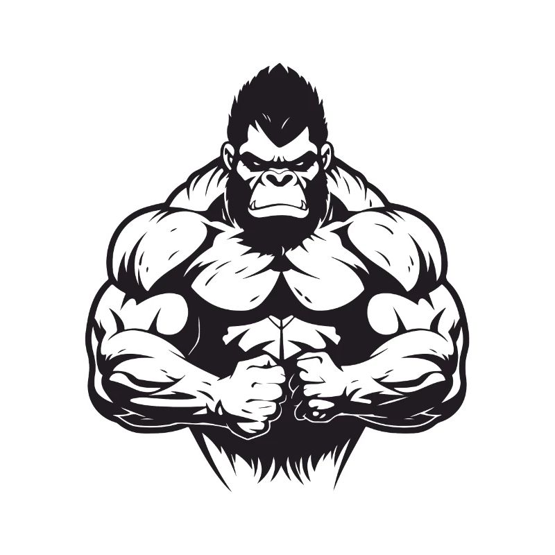 Gorille Muscles De Musculation