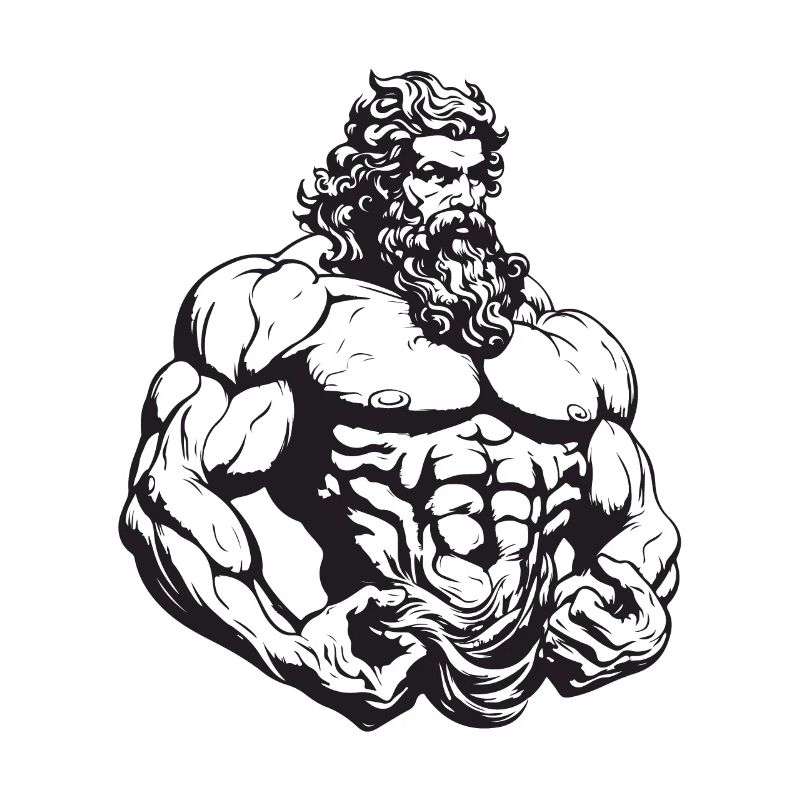 Bodybuilder Muscles Workout Gym