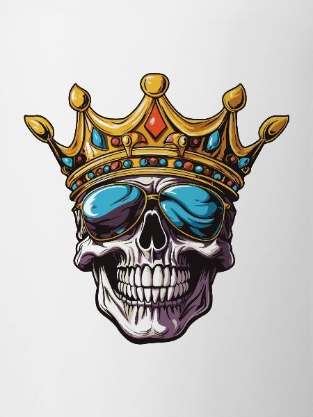 Skull King Party Crown