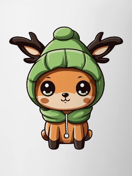 Deer Cute Winter