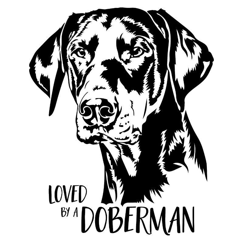 Aimé par un chien Doberman disant Doberman Wilsigns