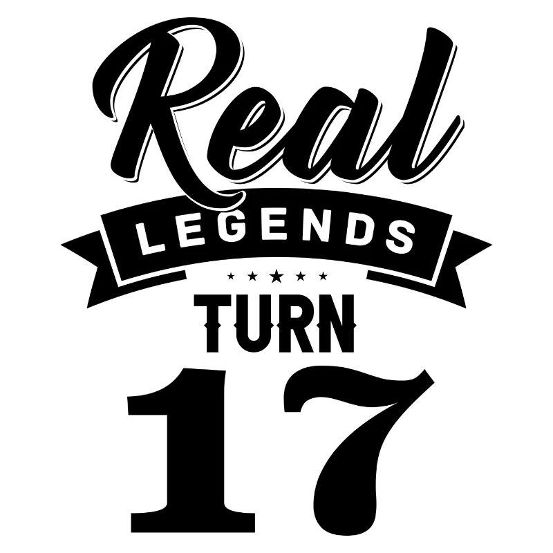 Echte Legenden werden 17, 17 Geburtstag