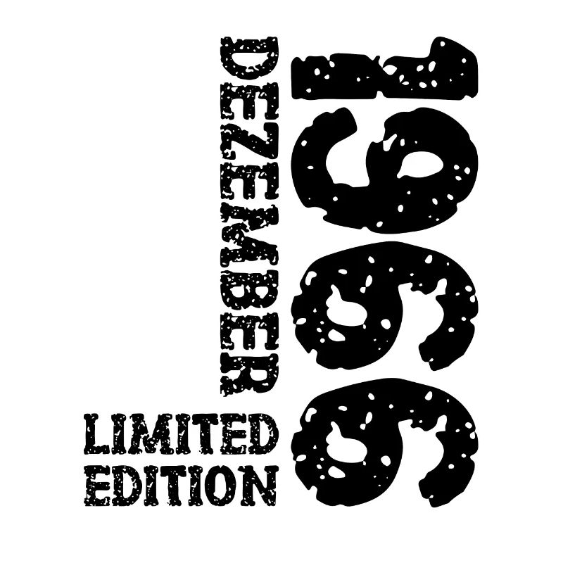 1966 Dezember Limited Edition 57. Geburtstag Deko