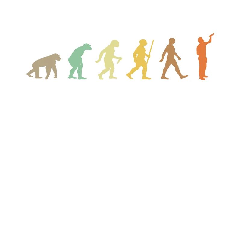 Malerei Retro Künstler Kunst Evolution Farbpalette
