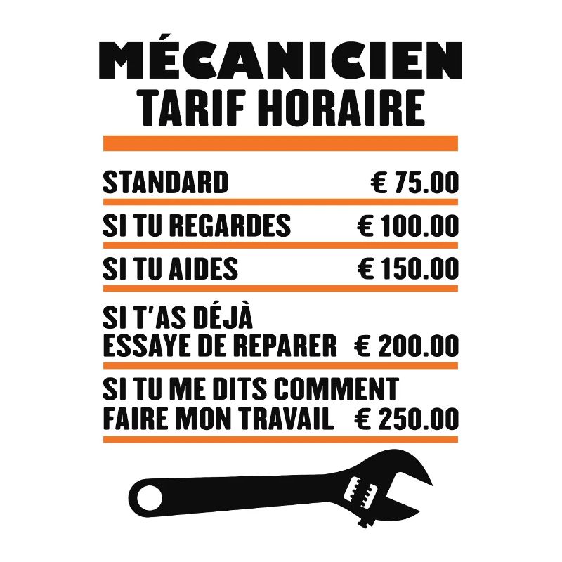Mécanicien Tarif Horaire