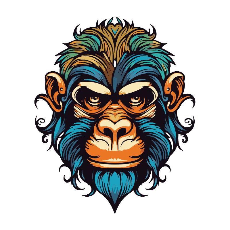 Tête de singe