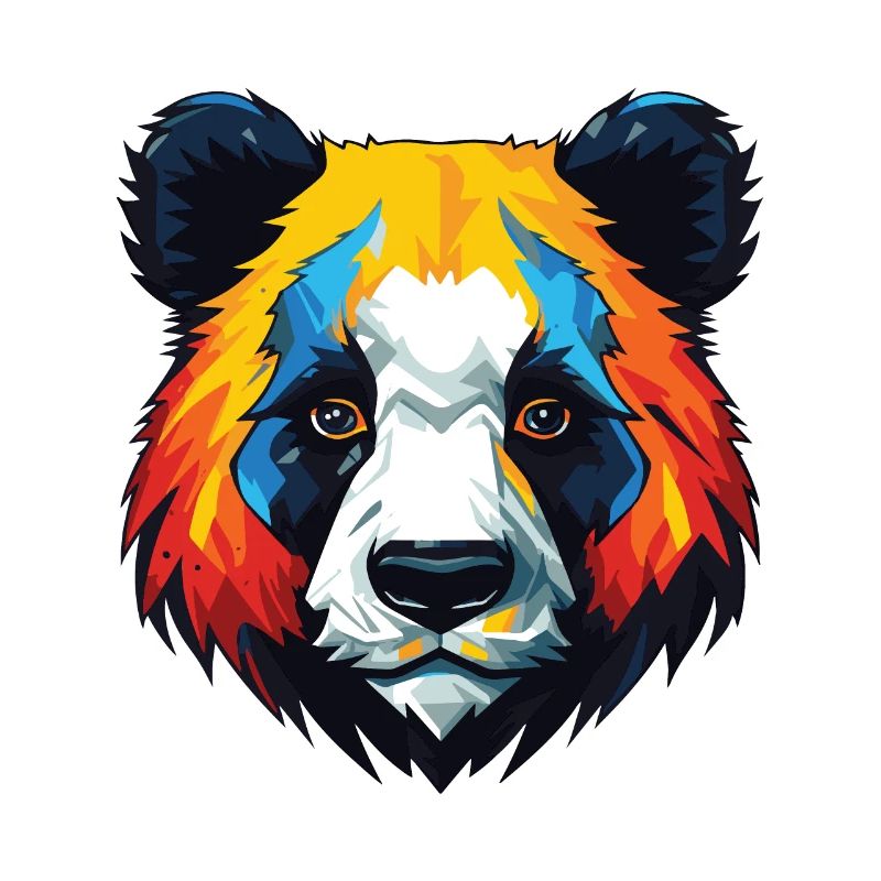 Panda Kopf