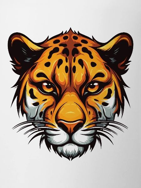 Tête de guépard