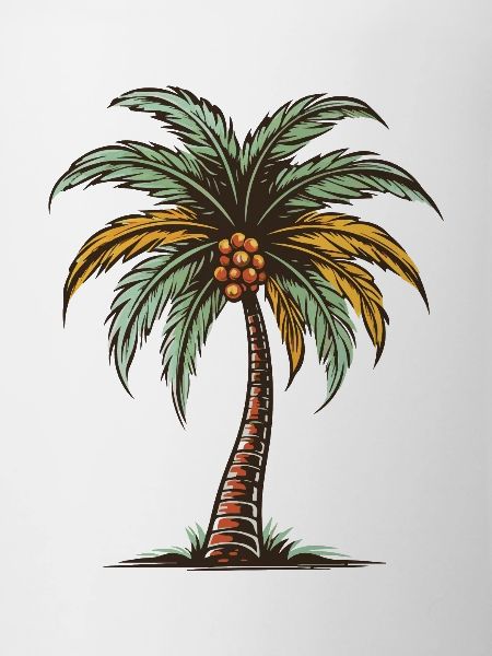 Palm Tree Holiday Icon