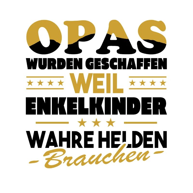 Opas wurden geschaffen weil Enkelkinder wahre Held