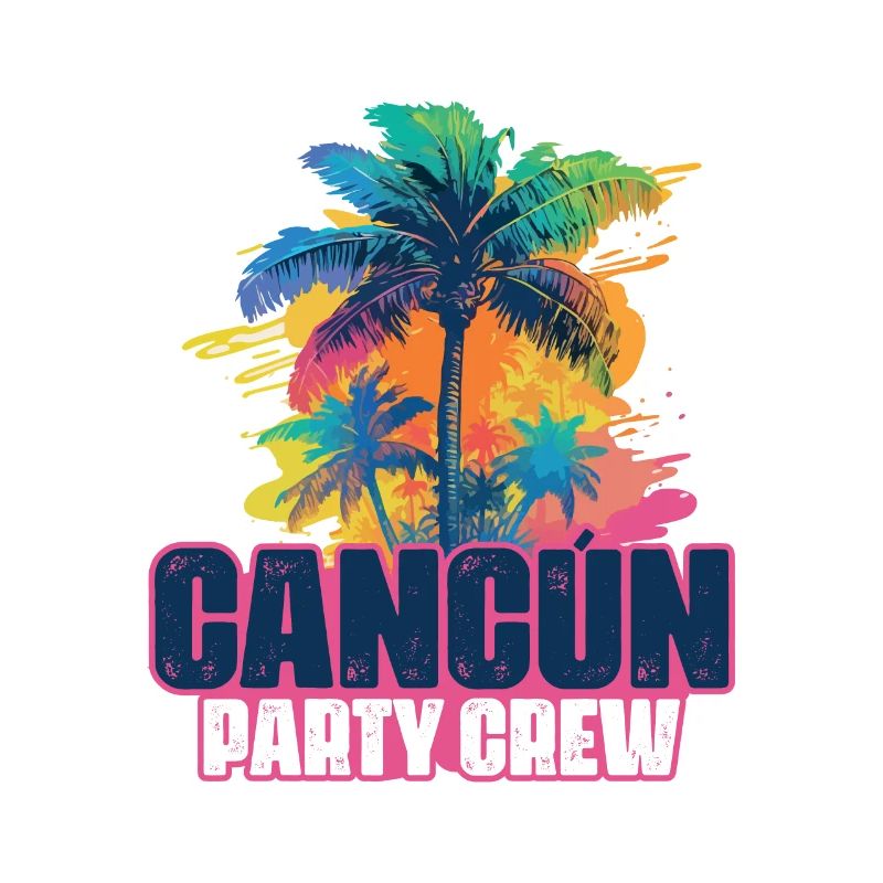 Vacances de l’équipage de fête à Cancun