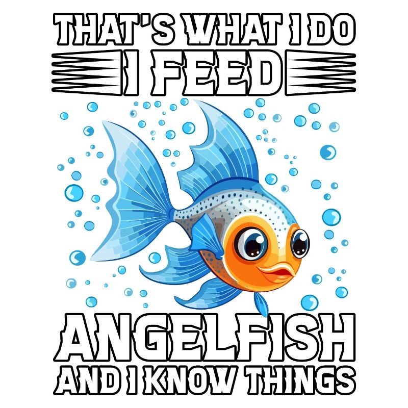C’est ce que je fais, je nourris des poissons-anges et je sais quelque chose