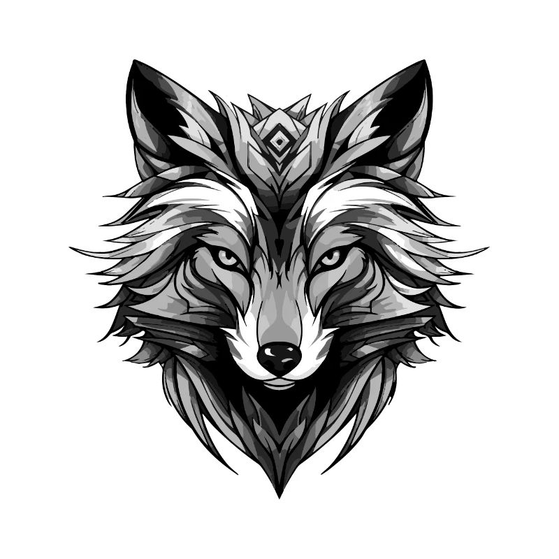 Fox Animal Head