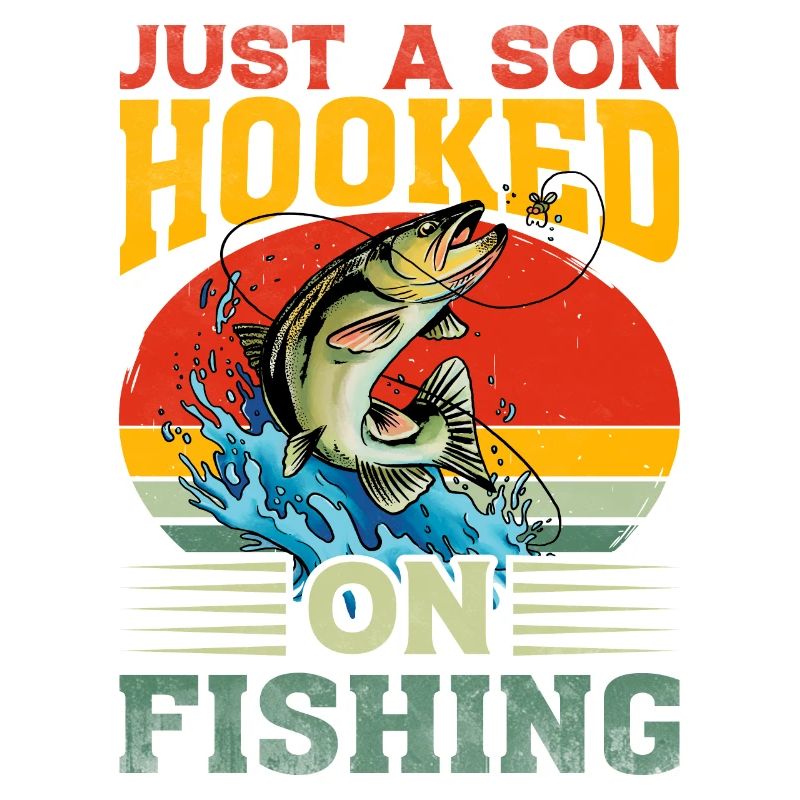 Juste un fils accro à la pêche