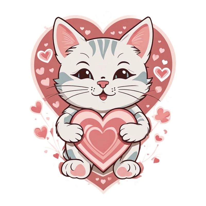 Amour Chat , Katze